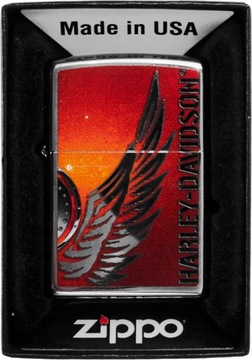 Zestaw ZIPPO Zapalniczka CHROME HIGH POLISHED nr4 prezentowy*nr3