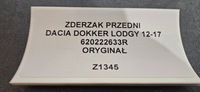 фото thumb №11, Бампер передній решітка радіатора dacia dokker lodgy 12-17 оригінал 620222633r