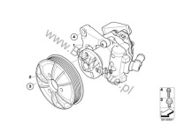 фото thumb №11, Bmw e60 e61 e63 рестайлинг 3.0 n53 насос гидроусилитель шкив насоса 6779362 08r bdb