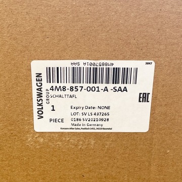 фото thumb №10, Панель роздавальна audi q8 сірий 4m8857001a saa