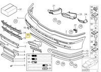фото thumb №16, Спойлер переднее bmw e39 520i 520d 525i 525d 530d