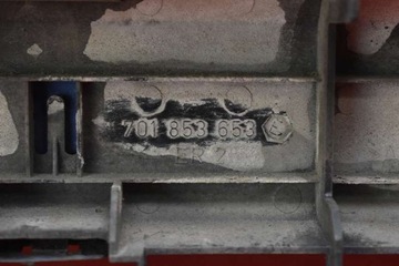 фото thumb №14, Решітка решітка радіатора чорна 701853653 vw transporter t4 90-03