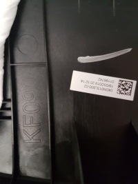 Mazda 3 iv 19- накладка стійка задній седан америка Недорого, фото thumb