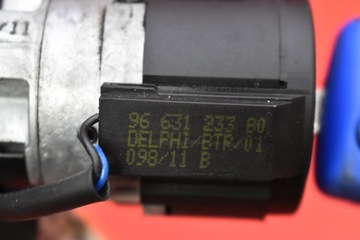 фото thumb №9, Замок зажигания ключ 9663123380 citroen c5 ii x7 iii 1.6 hdi 109 km 08-17