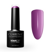 CLARESA FIOLET ГИБРИДНЫЙ ЛАК 5 мл PURPLE 614