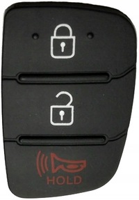 фото thumb №1, Гумка do пульта, ключа hyundai - кнопки - замінник