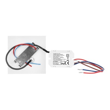 ЛЕСТНИЧНЫЙ СВЕТИЛЬНИК с сумерками ДАТЧИК ДВИЖЕНИЯ 230v LED SILVER WARM 3000k
