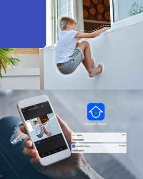 ANNKE 8CH 8MP POE Комплекты видеонаблюдения для видеонаблюдения 2 ТБ
