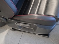 фото thumb №11, Vw golf vii gti шкіра сидіння диван zerwona нитка обшивки з підігрівом eu