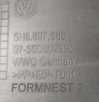 фото thumb №9, Спойлер бампера задняя vw golf viii 8 5h6807568