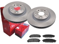 фото thumb №1, Тормозные диски тормозные колодки trw перед lexus es vi 296mm