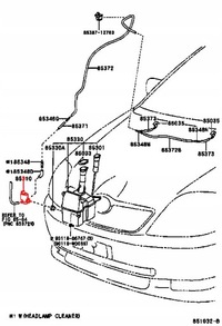 фото thumb №8, Помпа распылителя corolla verso, 02-