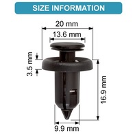 фото thumb №5, Нарізний typ riwet 10mm do honda accord crosstour crv crz civic