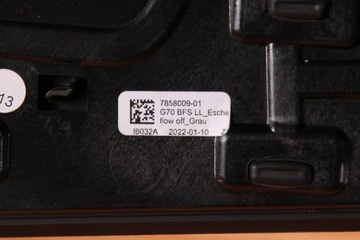 фото thumb №9, Bmw 7 g70 i7 планки декоративный dekor панели консоли jesion серый 7858009