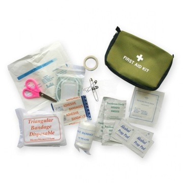 Mil-tec Mini Pack зеленая аптечка первой помощи
