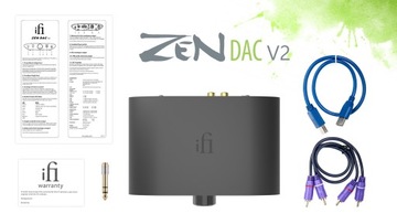 iFi Audio ZEN DAC V2 CLUTTER УСИЛИТЕЛЬ ДЛЯ НАУШНИКОВ И 32-битный ЦАП MQA Hi-Res