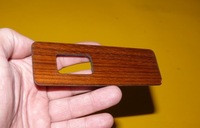 фото thumb №1, Рамка dekor drewno кнопка стекло mercedes w140