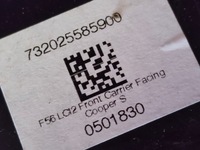 фото thumb №7, Бампер перед mini cooper s f56 lci 2021- 9450563