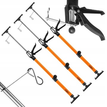 NEO 3x PODPORA TELESKOPOWA SUFITOWA 50-115 CM PŁYT