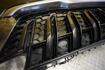 фото thumb №16, Kia carnival 2022 2023 2024 - бампер перед переднє решітка решітка usa