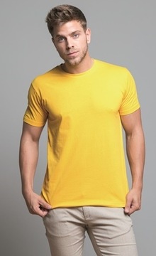 Koszulka Męska 100% bawełna 150g T-shirt biała 4XL