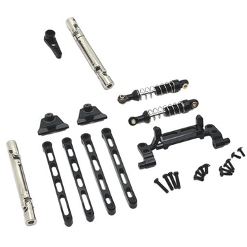 Запасные части амортизатора RC, твердая запасная модель игрушки DIY, красный цвет