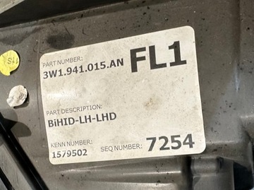 фото thumb №10, Bentley continental gt gtc лампа lh 3w1941015an