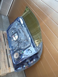 фото thumb №9, Двері лівий перед повний vw scirocco niebieskie