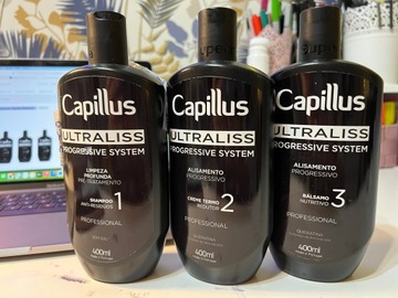Capillus Ultraliss Nanoplastia, шампунь очищающий, шаг 1, 400мл