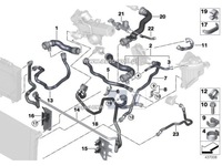 фото thumb №9, Шланг воды bmw f07 f10 f11n 535d 530dx 530d n57