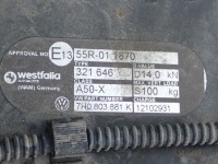 Фаркоп  буксирувальний кулька роз'єм балка джгут vw t6 7h0803881k westfalia 322067 Ціна, фото thumb