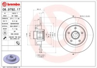 фото thumb №3, Тормозные диски тормозные колодки задняя brembo renault grand scénic ii