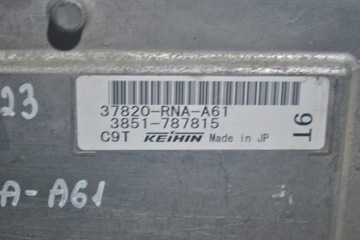 фото thumb №7, Компьютер двигателя honda civic vii 37820-rna-a61 3851-787815