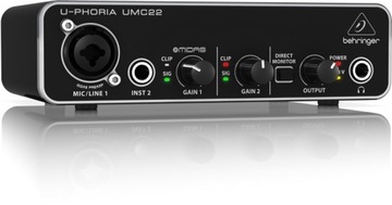 КОМПЛЕКТ ДЛЯ ДОМАШНЕЙ СТУДИИ BEHRINGER UMC 22 + MIC C1