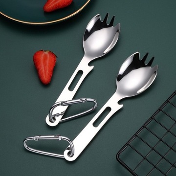 Многофункциональная портативная ложка для кемпинга Spork.