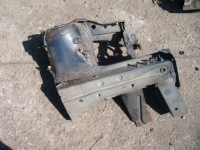 фото thumb №3, Renault clio 3 iii 05-09 лонжерон рама подкрылок четверть - левый перед