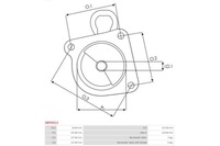 фото thumb №3, Крышка стартер, карбюратора as-pl sbr0013