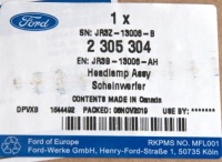 Фара led лівий mustang 2017- америка Оригінал, фото thumb