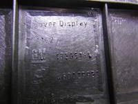 фото thumb №3, Рамка дисплея консоли 13205164 opel corsa d 06-14 rok