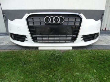 фото thumb №1, Audi a6 c7 2011-2014 бампер переднее перед pdc ly9c белый оригинал