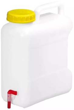 KANISTER ZBIORNIK NA WODĘ Z KRANIKIEM COMET DIN96 10L 27x14x35cm