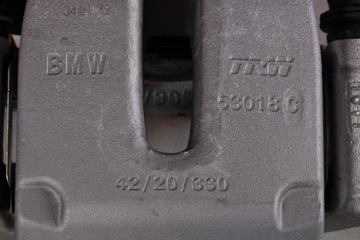 фото thumb №8, Bmw g01 g30 g31 супорт гальмівний лівий задній зад 6870575 42/20/330 15 km !!!