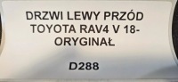 фото thumb №4, Двері лівий перед toyota rav4 v 2018- оригінал