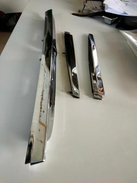 фото thumb №5, Задній gryf хром 3 частини з прокладка mercedes 107