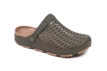 Удобный легкий лоскут Fox Khaki Clogs-43
