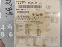 фото thumb №8, Audi a4 b6 магнітола магнітола має pin 8e0035192c