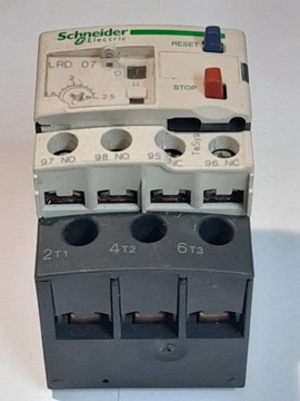 Schneider LRD07 1,6-2,5A Przekaźnik termiczny