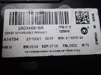 фото thumb №9, Экран дисплей renault clio v 1,0 tce 2021r 280346916r 8519