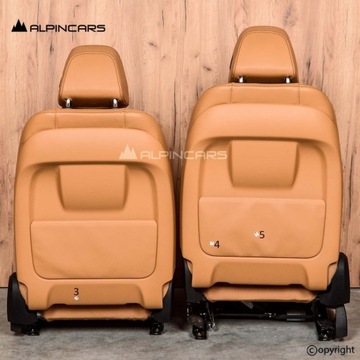 фото thumb №5, Bmw g30 обивка сиденья средство individual caramel