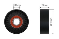 фото thumb №2, Ролик натяжителя ремень suzuki wagon r 1.2 2004-2005